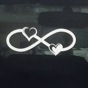 Infinity Symbol Vinyl Decal | Infinity Car Decal | Infinity Symbol ...