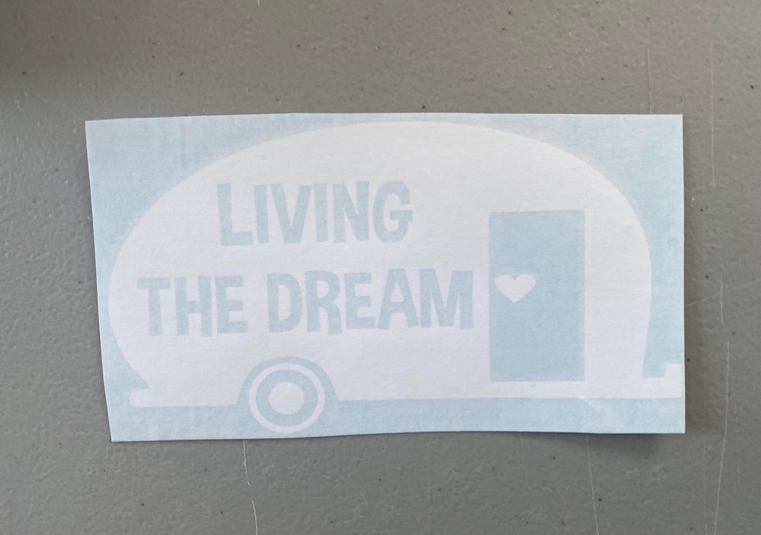 Trailer Vinyl Decal | Campers Window Bumper Sticker | Happy Camper ...