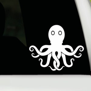 Octopus vinyl decal sticker | Octopus window bumper sticker | Octopus tentacles vinyl car truck decal sticker | Octopus laptop decal sticker