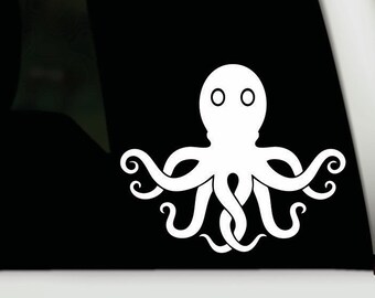 Tie Dye Octopus Vinyl Decal Sticker (2 Pack) - 5 Inch Colorful Decals For Car, Laptop, Window, Wall Decor - View #13