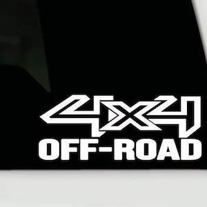 4x4 off road vinyl decal | 4x4 bumper sticker | 4x4 truck sticker | 4x4 truck decal | 4x4 vinyl decal | 4x4 sticker | 4x4
