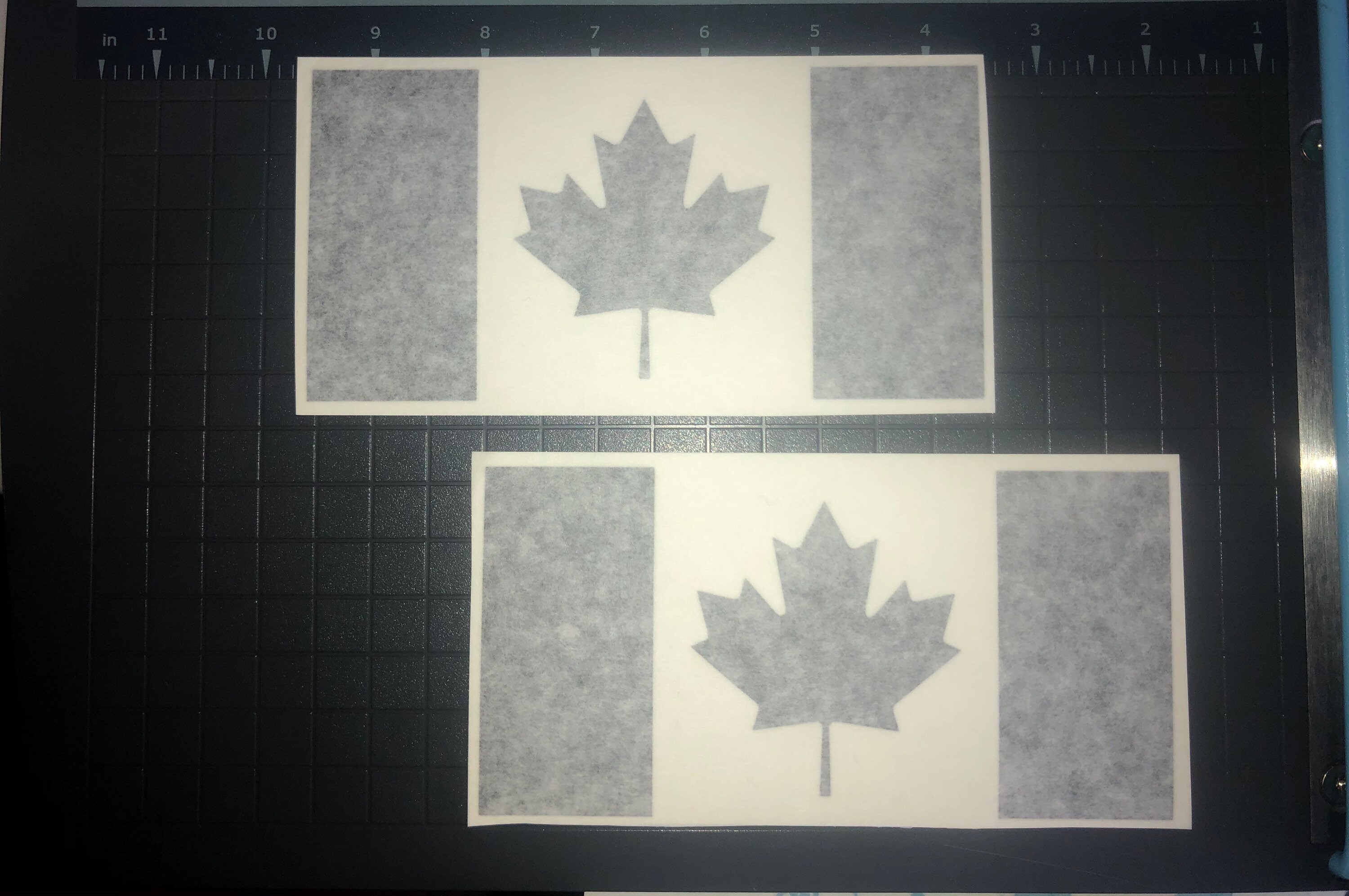 Canada Flag Vinyl Decal Sticker Canada Flag Symbol Etsy