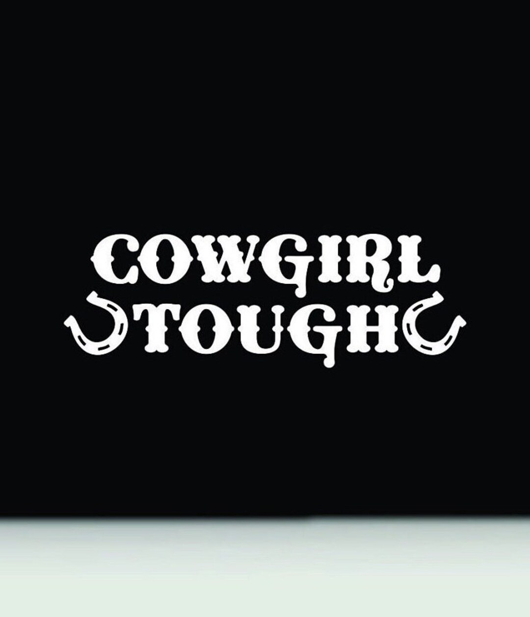 Can't Tell Her Much Cowgirl Sticker main image 0
