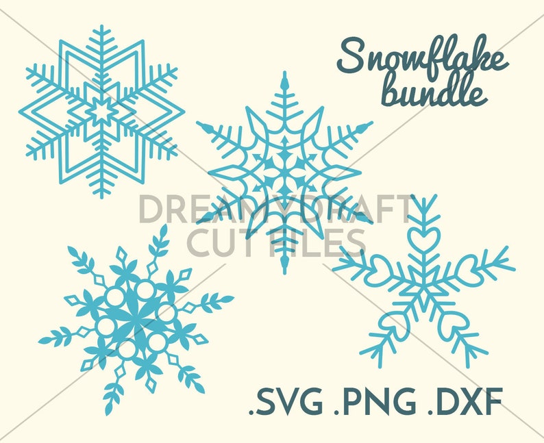 Download Snowflake SVG Bundle snow svg winter svg thin snowflakes ...
