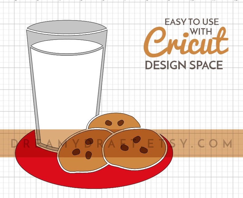 Download Milk and cookies SVG cut file Holiday season svg dessert ...