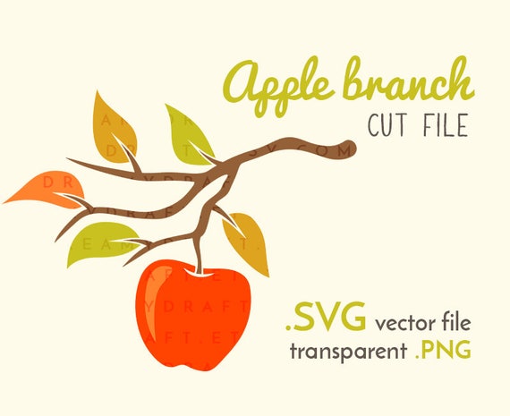 Download Free Apple Svg Cut File Apple Branch Svg Autumn Svg Fall Svg Etsy SVG Cut Files