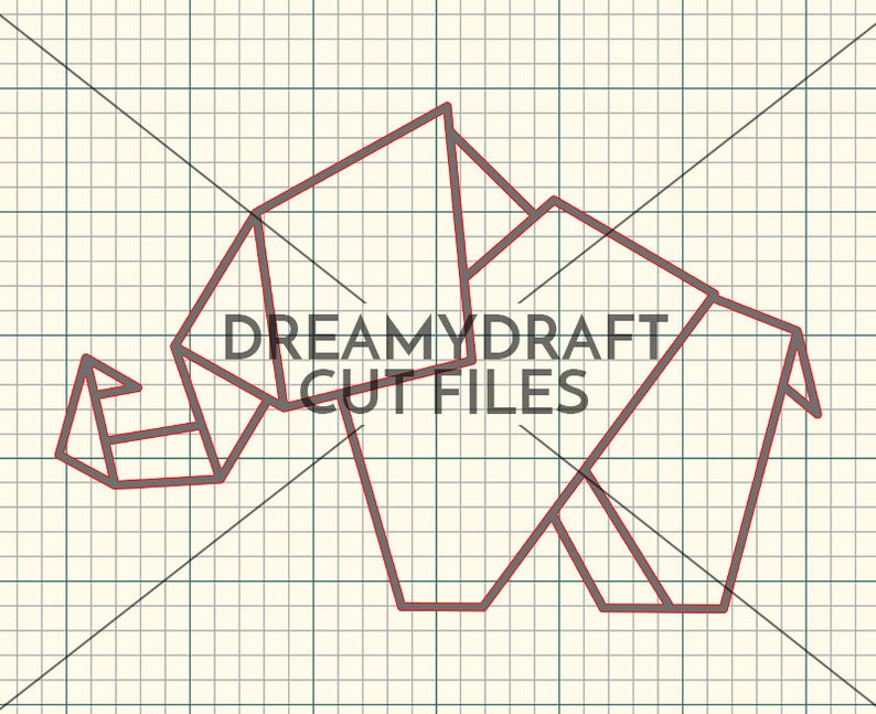 Free Free Geometric Elephant Svg 739 SVG PNG EPS DXF File