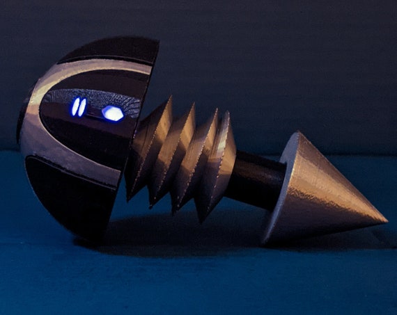 Inspired 3D Printed - Iron Giant Bolt - prop/replica - Lights up!