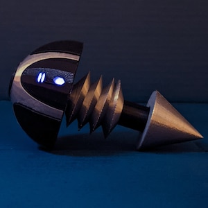 Inspired 3D Printed - Iron Giant Bolt - prop/replica - Lights up!