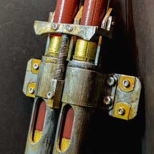 Inspirierter 3D Druck - Ash Belt Reloader - Ash vs Evil Dead inspirierte Requisite - Gemalt oder Kit