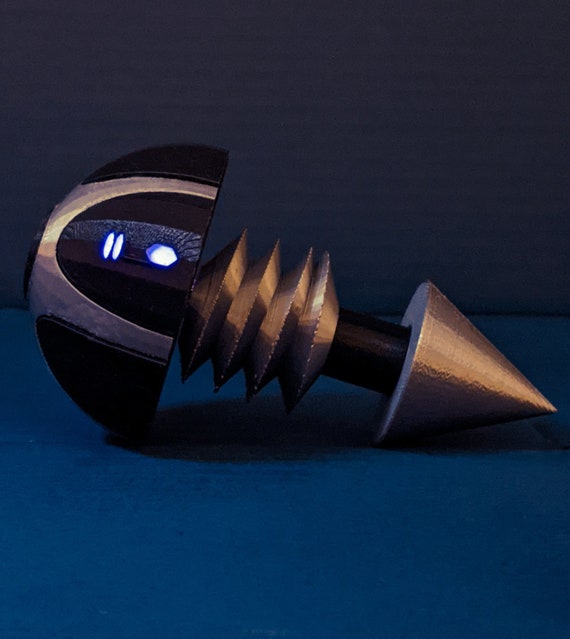 Inspired 3D Printed - Iron Giant Bolt - prop/replica - Lights up!