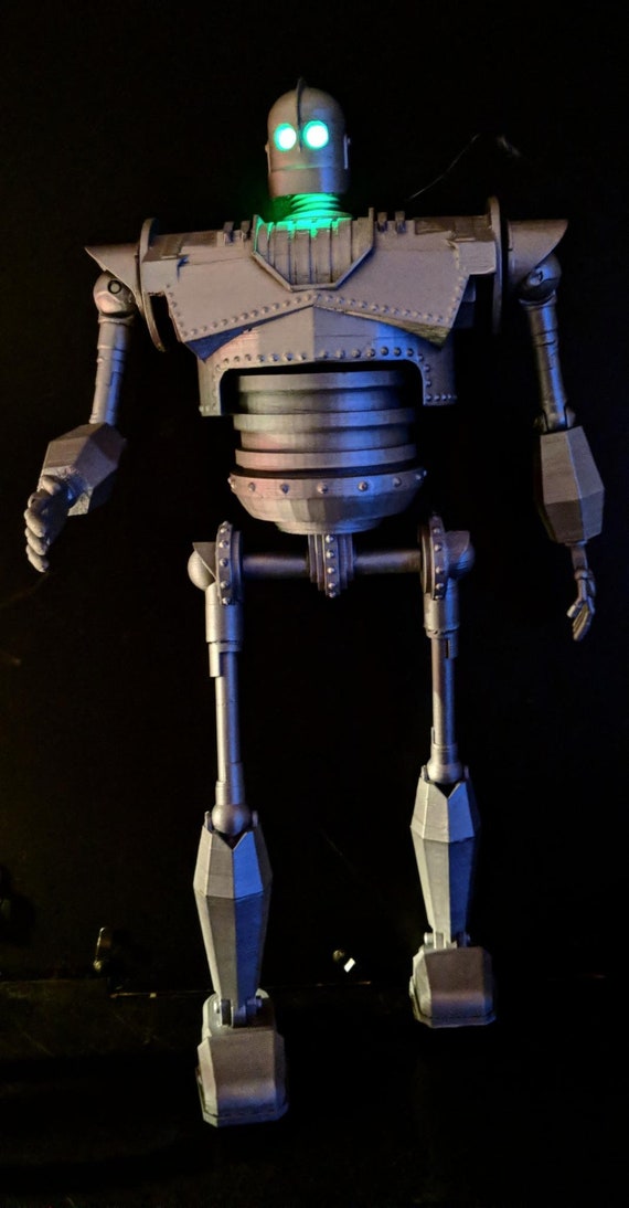 iron giant metal figure