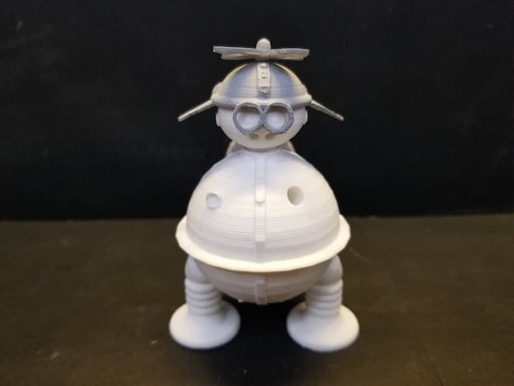 3 1//2/'/' figure Tik Tok Return to Oz Painted 3D Print