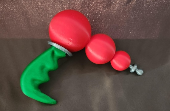 Inspired 3D Print - Mars Attacks Martian Girl Ray Gun 7"