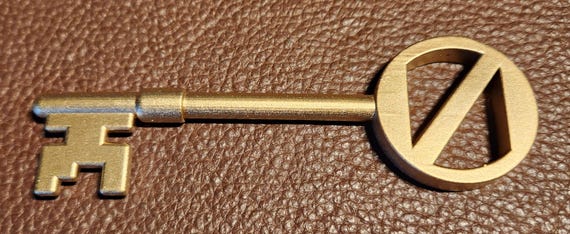Inspired 3d Print - Oz Key - 3D print resin 4.75"