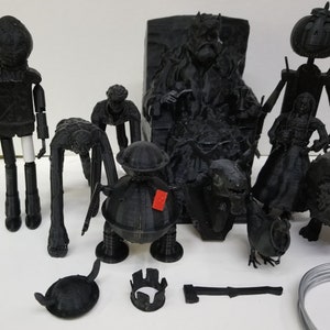 Inspired 3D Print - Return to Oz - Figure Collection - 12 Figures!