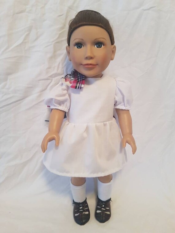white doll dress