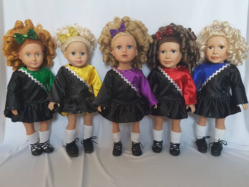 Irish dance Doll Dress image 1