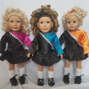 Irish dance Doll Dress image 2