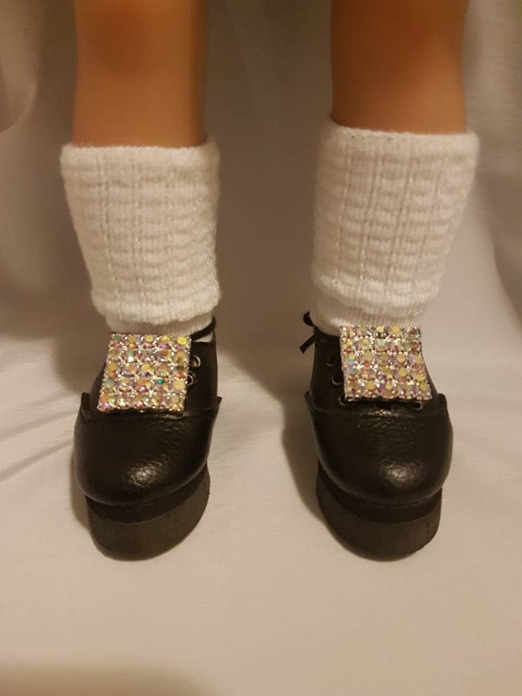 Irish dance buckles for doll shoes Etsy