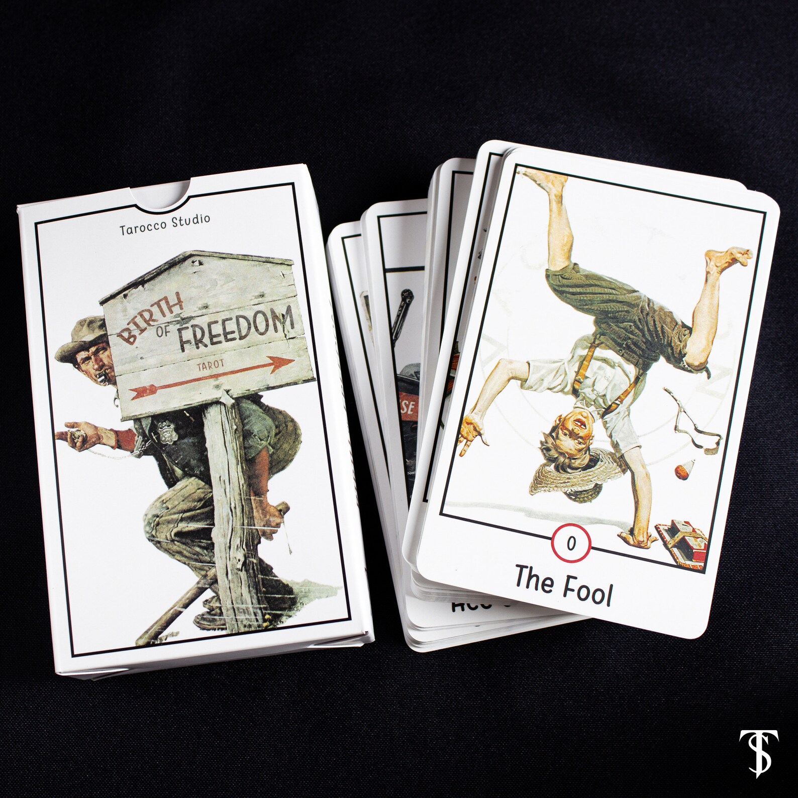Birth of Freedom Tarot. Vintage tarot decks 78 cards. Etsy