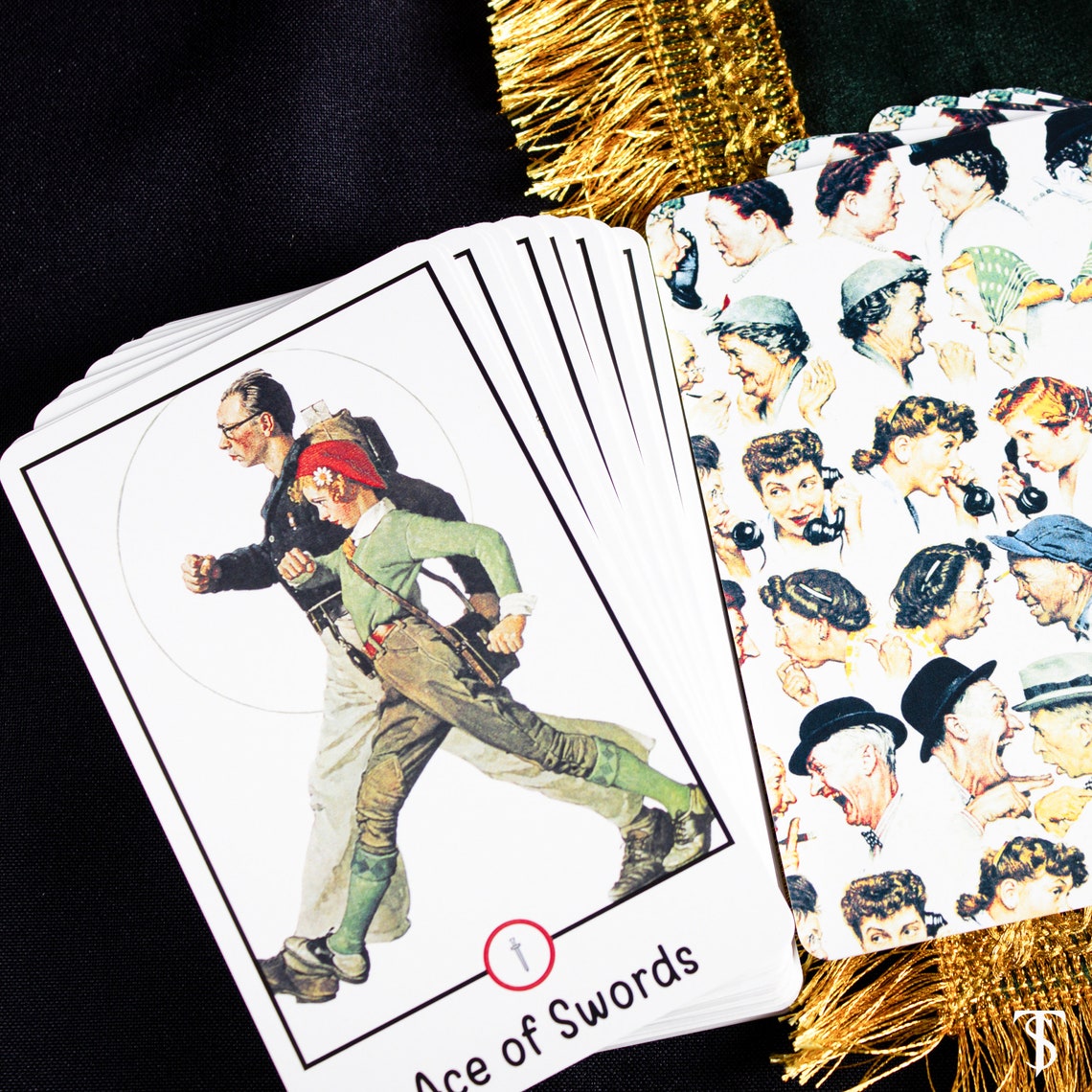 Birth of Freedom Tarot. Vintage tarot decks 78 cards. Etsy