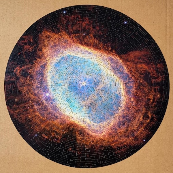 Round Jigsaw Puzzle Etsy