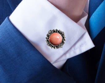 Nanking Cargo Cufflinks in Sterling Silver