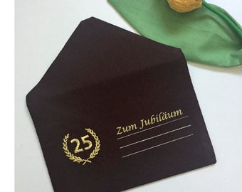 Briefumschlag aus STOFF/personalisiert/Hochzeit/Geburtstag/Kommunion/Konfirmation/Taufe/Geburt/Jubiläum/Muttertag/Beste Freundin/Brief/Papa