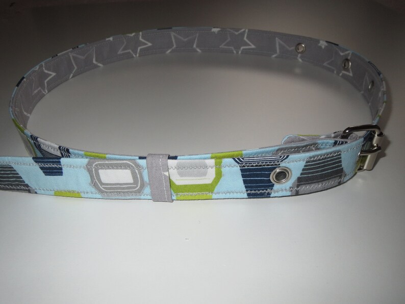 Fabric belt/reversible belt Watch or Stars image 1