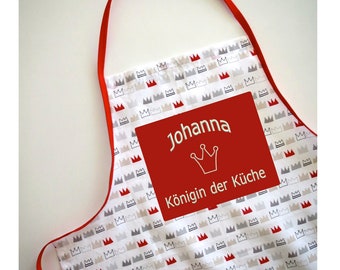 Apron with the name "Krone"