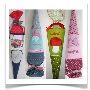 Sugar cone/sibling school cone small with name
