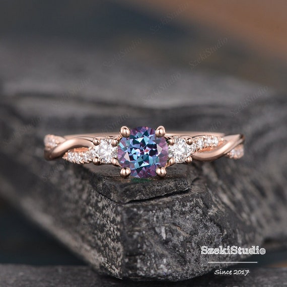 Etsy alexandrite ring new arrivals