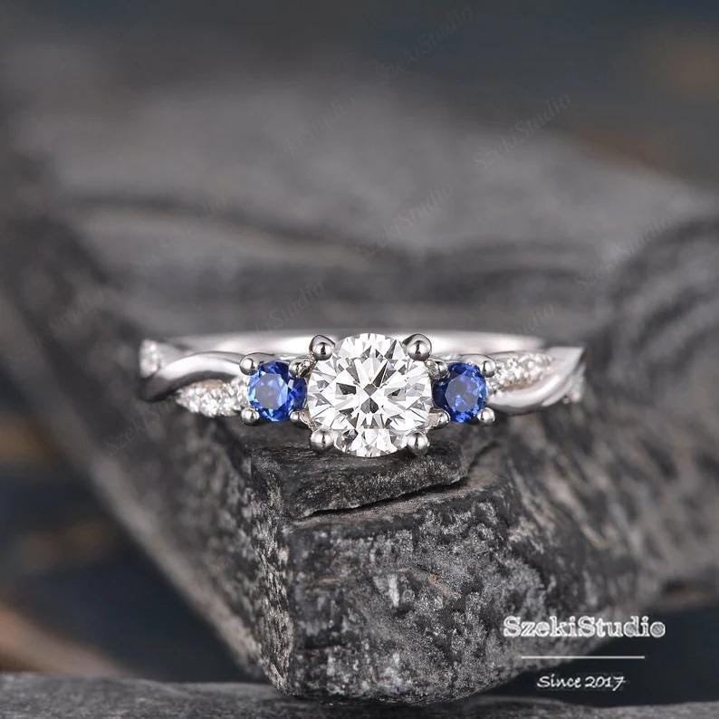 Sapphire Accents Etsy UK
