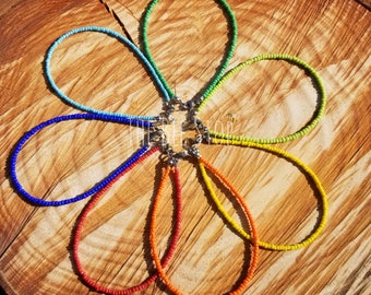 Solids ~》Anklets | Beaded | Stainless Steel Clasp | Ankle Jewelry| Body Jewelry| HANDMADE TO ORDER