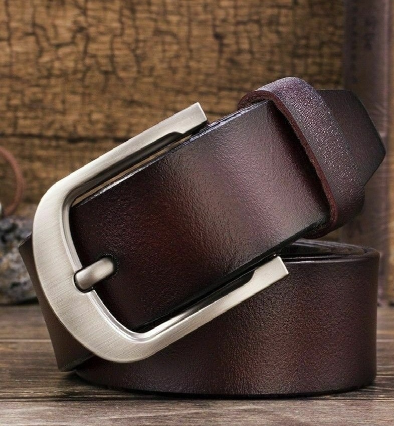 Mens Leather Belt Belts Genuine Full Grain With Solid Pin - Etsy UK