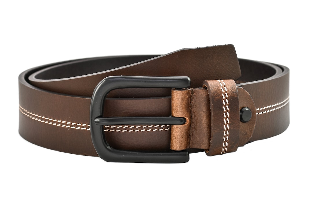 Mens Genuine Leather Belts Belt With Premium Classic Buckle - Etsy