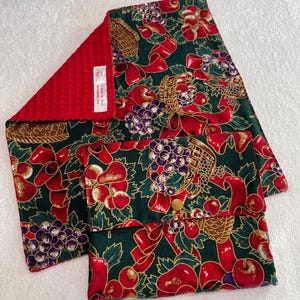 Serviette mit Tasche // Tischserviette für Erwachsene und Kinder // Weihnachtsbedruckte Serviette