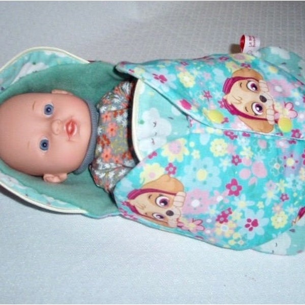Couffin poupée // Nid d'ange poupon ou poupée de 30 cm // Lit pour poupée ou poupon // Accessoire poupon