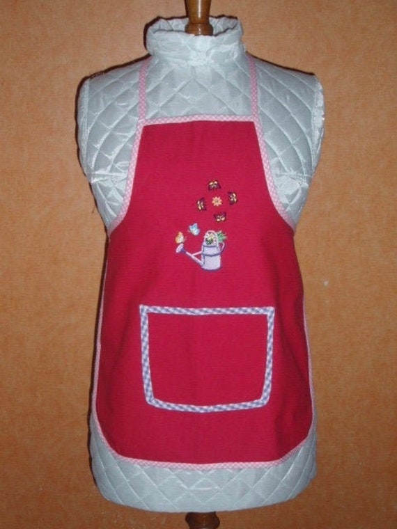 Tablier Cuisine Coton Enfant //Protection Vêtement Enfant//Tablier Mixte //Tablier Bavette//Tablier 