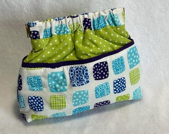 Borsa in tessuto // Borsa in tessuto // Borsa con bottone automatico // Portamonete // Portachiavi in tessuto di cotone