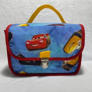 Cartable goûter enfant // Cartable école // Cartable rentré scolaire // Sac à goûter école //cartable garçon  crèche // Sac doudou enfant