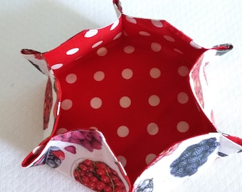 Bread basket//Bread basket//Food storage//Fabric fruit basket // kitchen accessories//Mother's Day