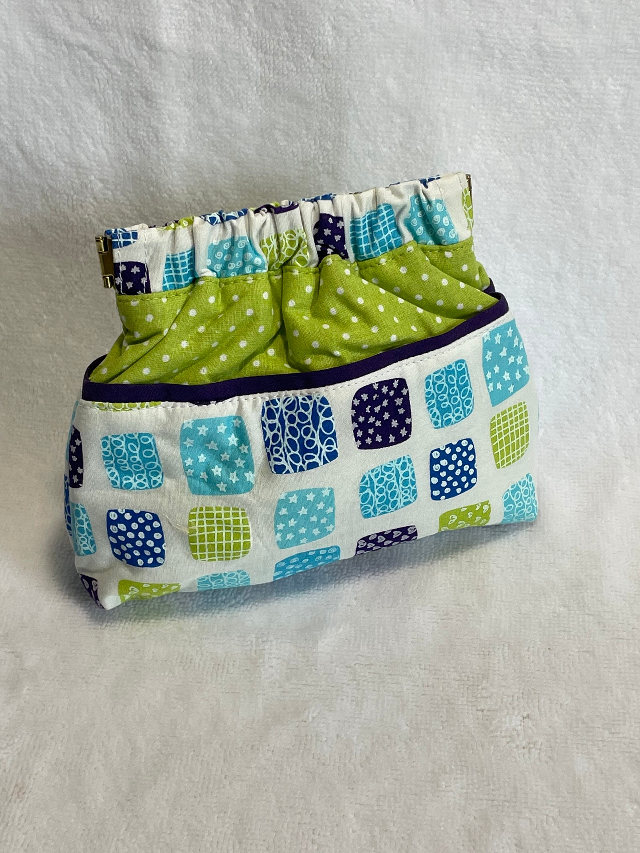 Monedero // Clic-clac // Cartera Gama clave de tela Etsy España