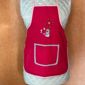 Children&#39;s cotton kitchen apron //Children&#39;s clothing protection//Mixed kitchen apron //Bib apron//Household apron //School apron//Kitchen