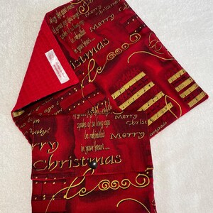Serviette mit Tasche // Tischserviette für Erwachsene und Kinder // Weihnachtsbedruckte Serviette