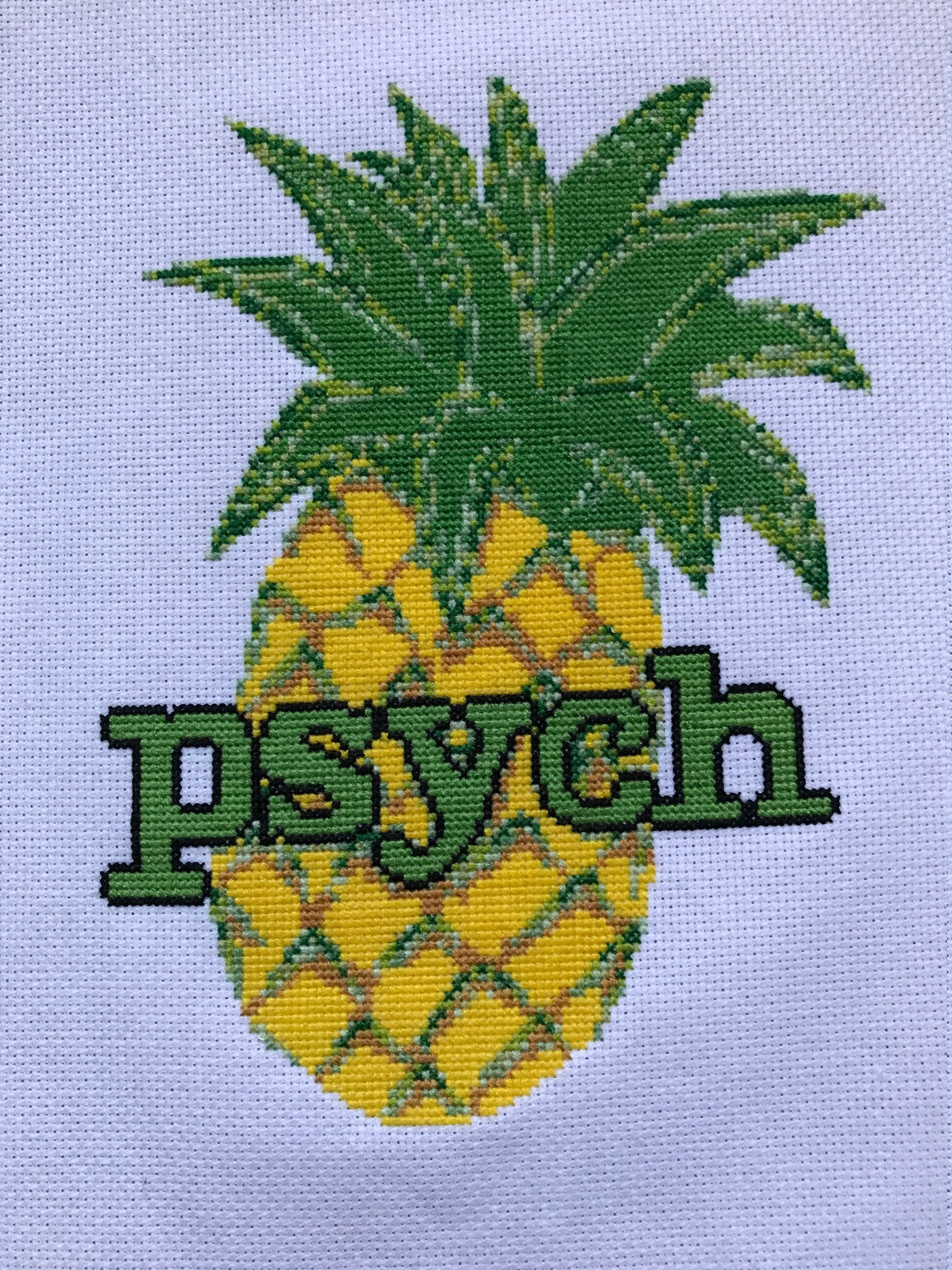 Psych Pineapple Etsy
