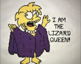 Je suis la reine lézard!
