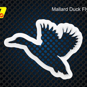 Mallard Duck Flying Icing Fondant Cutter: For Cake Decoration & Polymer Clay Sculpted Creations
