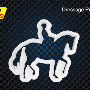 Dressage Horse Icing Fondant Cutter: For Cake Decoration